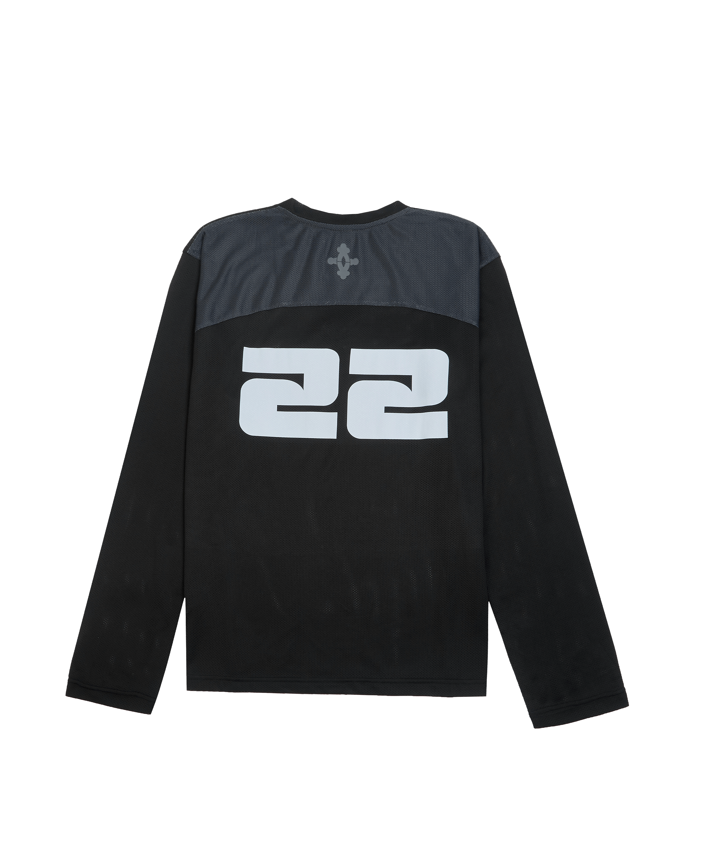 +Signature Black Mesh Jersey+