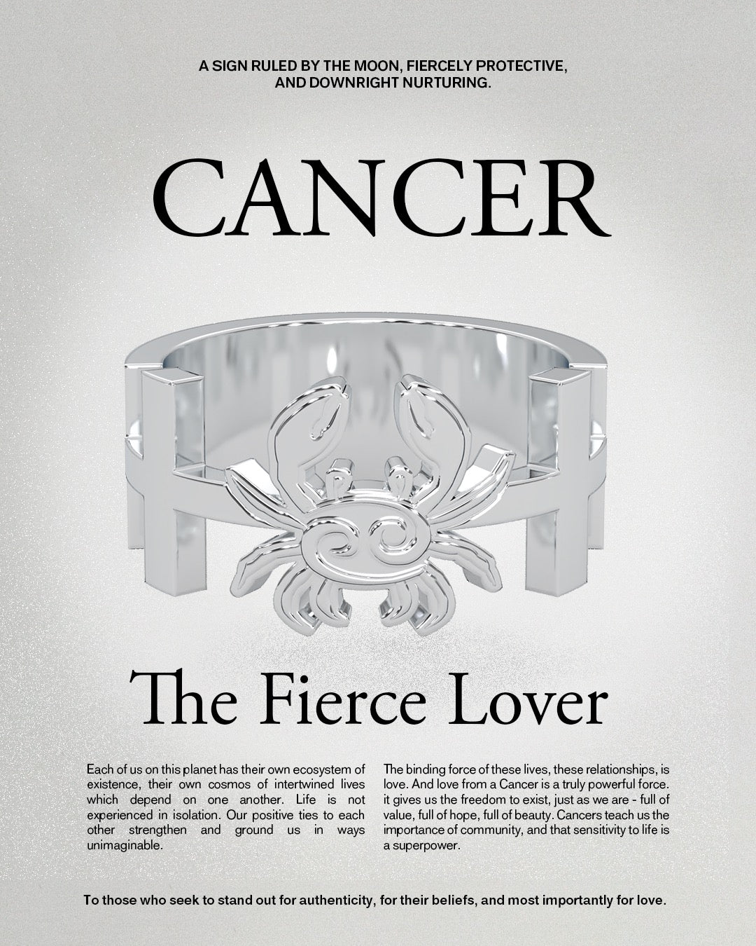 +Cancer Ring+